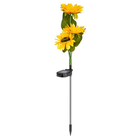 Lampă solară decorativă Floarea-soarelui Rebel
