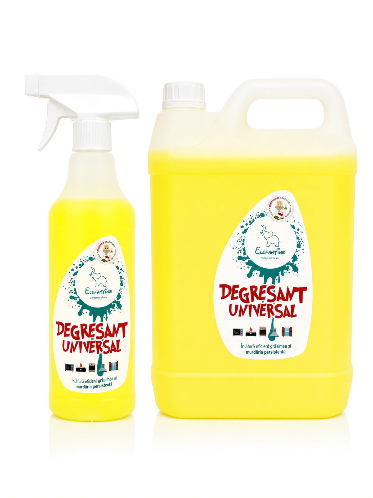 Pachet Promo Degresant Universal 5L  si 750 ml